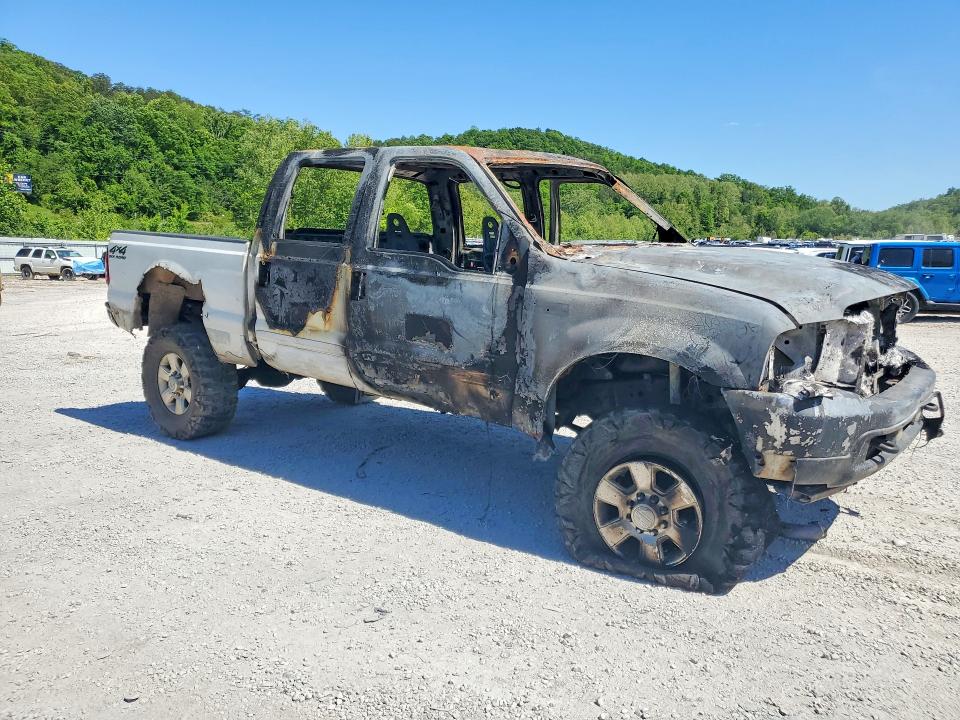 2002 Ford F250 VIN 1FTNW21F82ED54132 COPART salvage auction — BURN, Wv - Salvage Certificate, sold $425 on 2026-07-09 (photo 4)