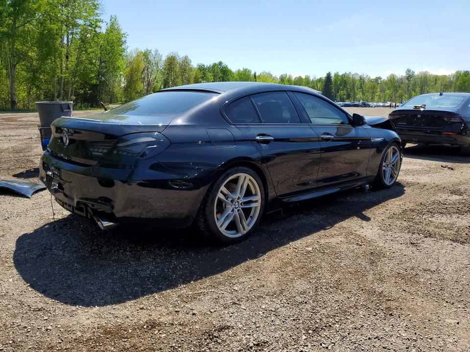 2017 BMW 6er VIN WBA6D6C56HG388313 COPART salvage auction — FRONT END, On - Permit Salvage, sold $200 on 2026-07-30 (photo 3)