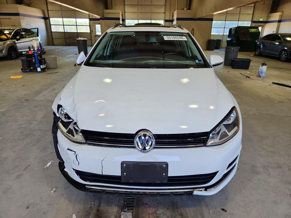 2015 Volkswagen Golf sportsvan VIN 3VWCA7AU1FM516259 COPART salvage auction — FRONT END, Va - Cert Of Title - Salvage, sold $1,800 on 2026-07-02 (photo 5)