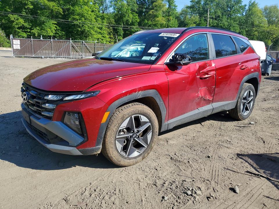 2025 Hyundai Tucson VIN 5NMJBCDE7SH545198 COPART salvage auction — SIDE, Fl - Cert Of Title Slvg Rebuildable, sold $12,300 on 2026-07-09 (photo 1)