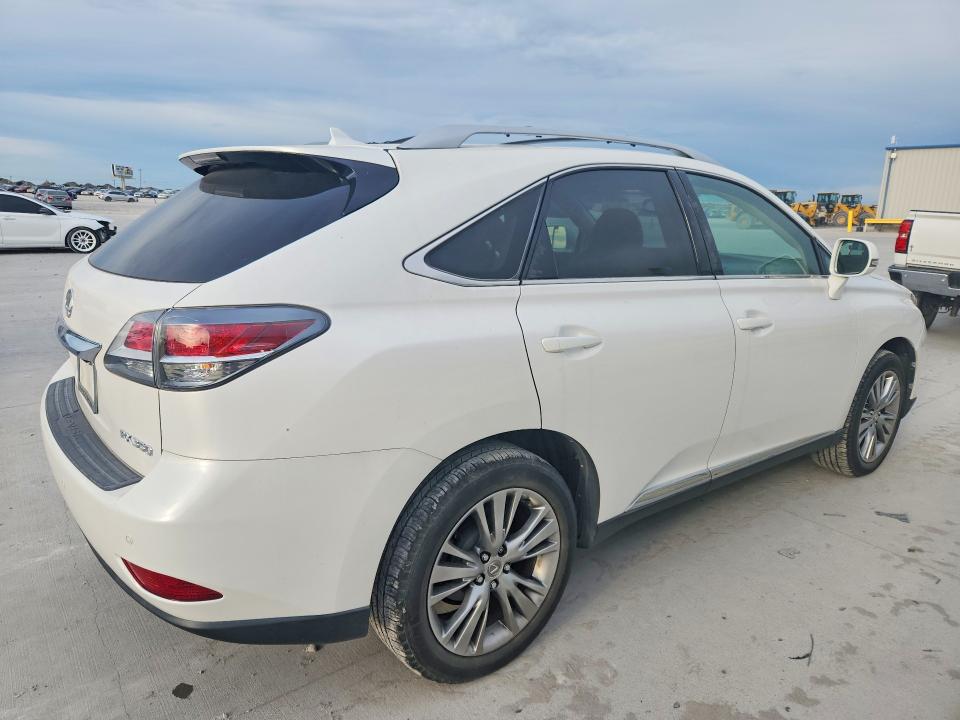 2013 Lexus Rx VIN 2T2ZK1BA9DC087532 COPART salvage auction — HAIL, Tx - Certificate Of Title, sold $3,700 on 2026-07-10 (photo 3)
