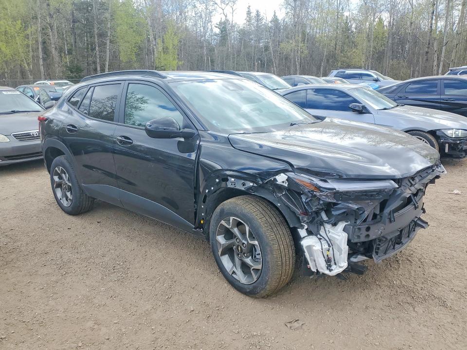 2025 Chevrolet VIN KL77LHE2XSC179192 COPART salvage auction — FRONT END, On - Permit Salvage, sold $4,700 on 2026-07-14 (photo 4)