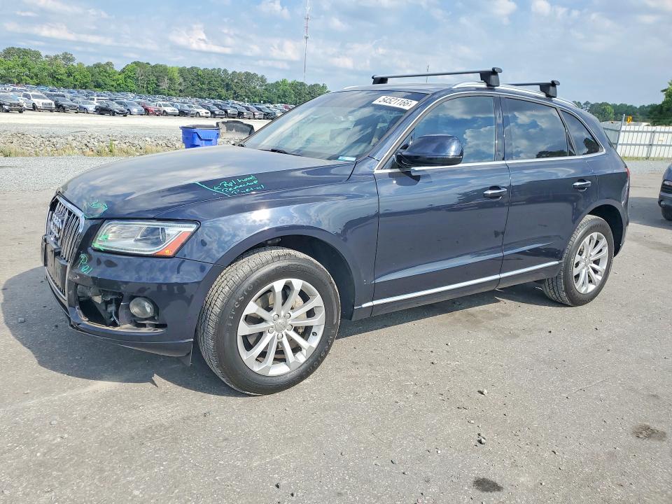 2016 Audi VIN WA1L2AFP9GA122422 COPART salvage auction — FRONT END, Nc - Salvage Certificate Of Title, sold $3,750 on 2026-07-28 (photo 1)