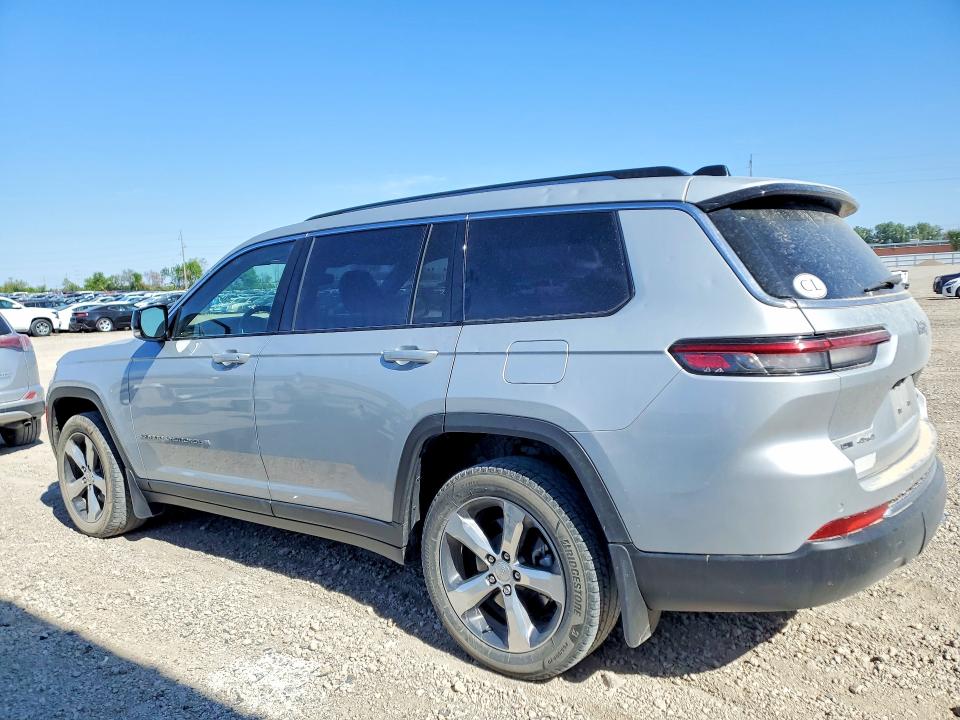 2022 Jeep Grand cherokee l VIN 1C4RJKBG4N8519457 COPART salvage auction — HAIL, IA - CERT OF TITLE-SALVAGE TITLE, sold $125 on 2026-07-29 (photo 2)