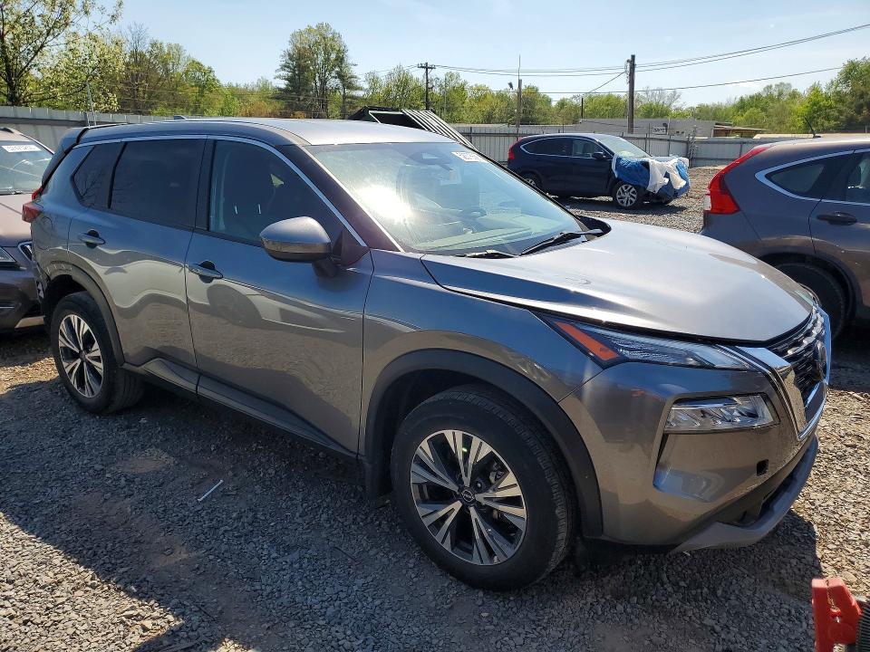 2023 Nissan Rogue VIN JN8BT3BB3PW355711 COPART salvage auction — REAR END, Nj - Cert Of Title-Salvage, sold $7,200 on 2026-07-21 (photo 4)