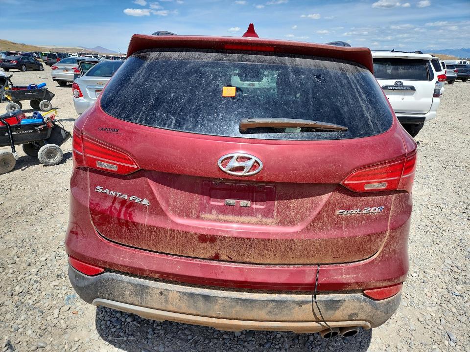 2015 Hyundai VIN 5XYZWDLA8FG266550 COPART salvage auction — FRONT END, Ut - Salvage Certificate, sold $350 on 2026-07-24 (photo 6)