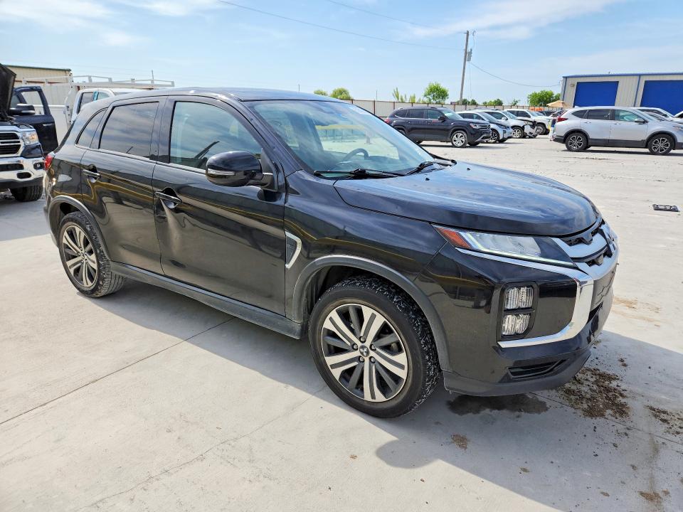 2021 Mitsubishi Outlander VIN JA4APVAU3MU019813 COPART salvage auction — HAIL, TX - CERTIFICATE OF TITLE, sold $5,800 on 2026-07-31 (photo 4)