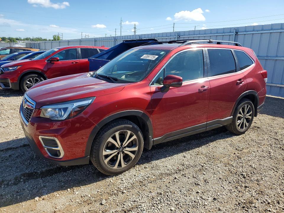 2020 Subaru Forester VIN JF2SKAUC1LH465651 COPART salvage auction — HAIL, Ia - Cert Of Title-Salvage Title, sold $7,500 on 2026-07-08 (photo 1)