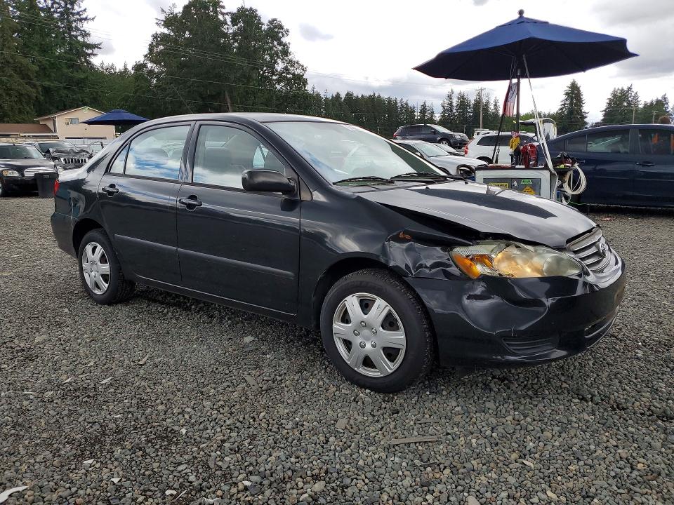 2003 Toyota Corolla VIN 1NXBR32E43Z108378 COPART salvage auction — FRONT END, Wa - Bill Of Sale, sold $1,650 on 2026-07-02 (photo 4)