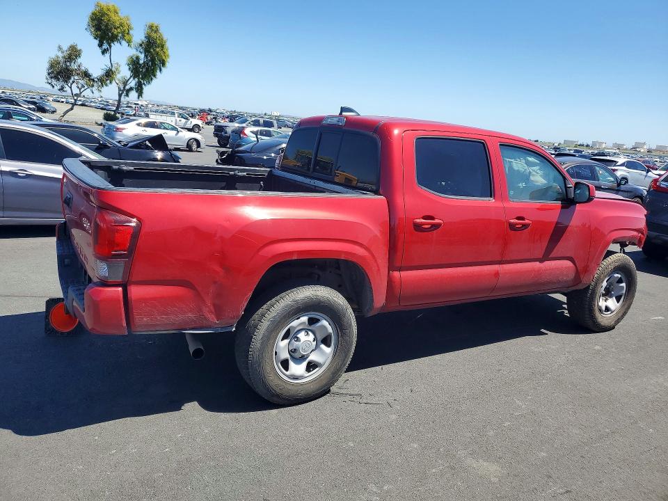 2021 Toyota Tacoma VIN 5TFAX5GN7MX188818 COPART salvage auction — FRONT END, Ca - Salvage Certificate, sold $8,400 on 2026-07-06 (photo 3)