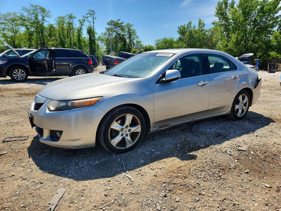 2010 Acura Tsx VIN JH4CU2F67AC021791 COPART salvage auction — REAR END, Md - Cert Of Salvage > 75% Damage, sold $450 on 2026-07-07 (photo 1)
