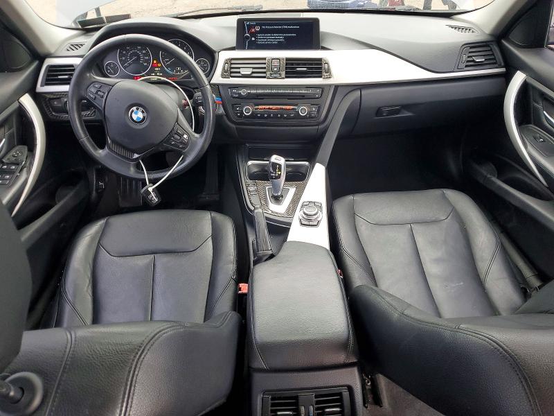 2013 BMW 3er VIN WBA3A5C54DJ460838 COPART salvage auction — REAR END, Pa - Cert Of Salv-R=Reconstructed, sold $400 on 2026-08-04 (photo 8)