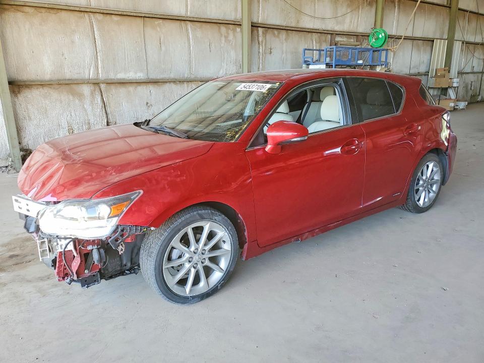 2013 Lexus VIN JTHKD5BH2D2133994 COPART salvage auction — FRONT END, Az - Cert Of Title - Salvage, sold $2,100 on 2026-07-06 (photo 1)