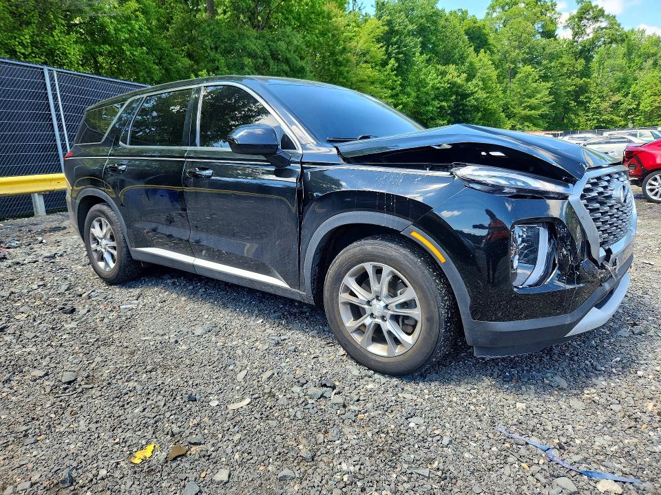 2021 Hyundai Palisade VIN KM8R14HE2MU208242 COPART salvage auction — FRONT END, Md - Cert Of Salvage > 75% Damage, sold $2,800 on 2026-07-28 (photo 4)