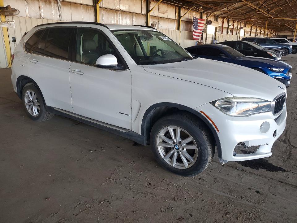 2015 BMW X5 VIN 5UXKR0C57F0P12843 COPART salvage auction — REAR END, Az - Dealer Only Clean Title (P), sold $3,400 on 2026-07-24 (photo 4)