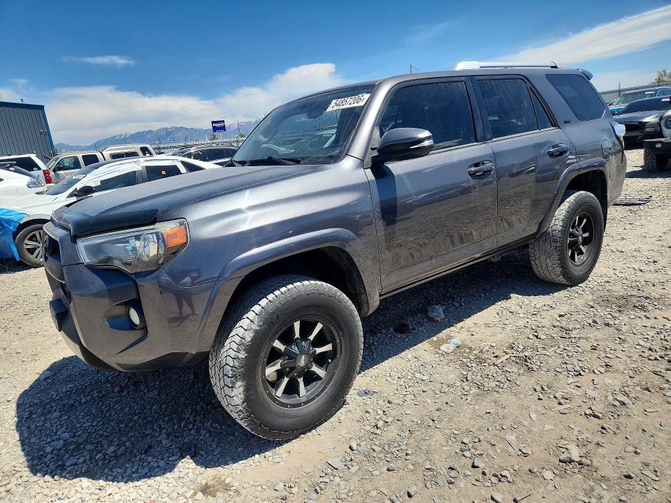 2016 Toyota 4runner VIN JTEBU5JR2G5359401 COPART salvage auction — UNDERCARRIAGE, Ut - Salvage Certificate, sold $12,500 on 2026-07-28 (photo 1)