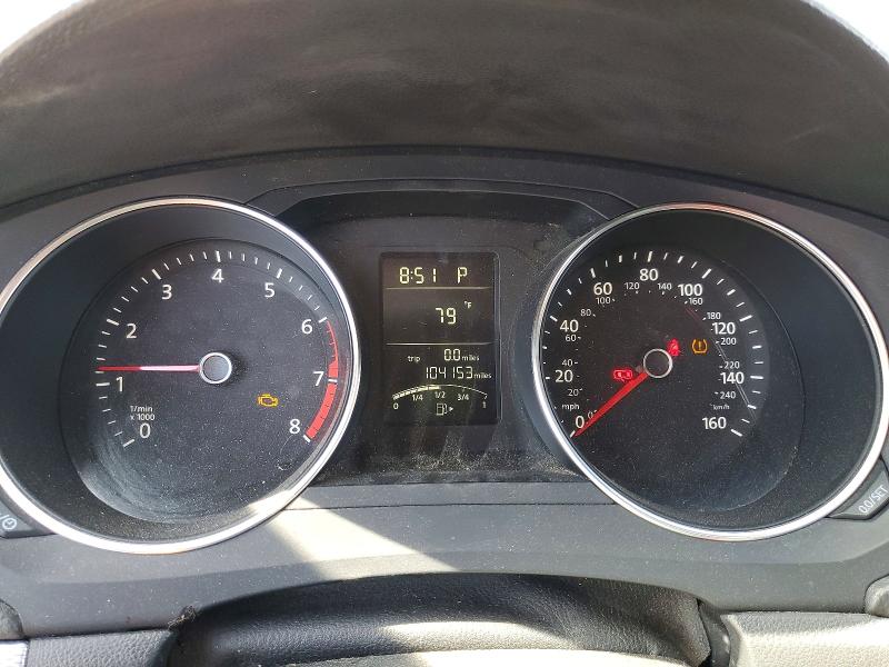 2015 Volkswagen VIN 3VWD17AJ5FM260962 COPART salvage auction — FRONT END, CA - DIS/DLR/EXP ONLY CLEAN TITLE, sold $1,100 on 2026-07-29 (photo 9)