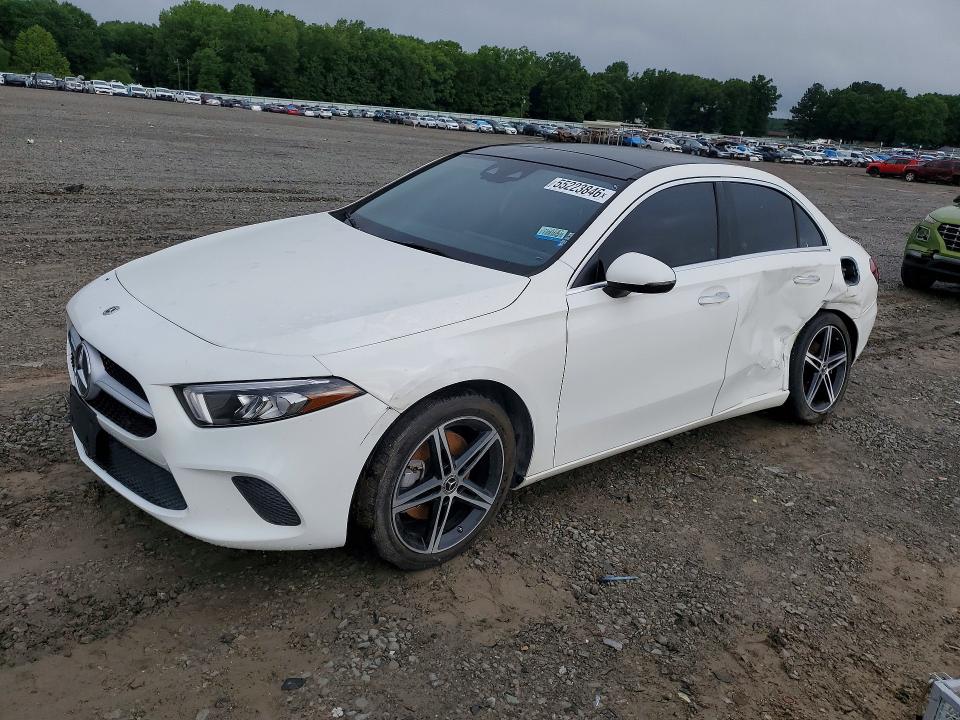 2019 Mercedes-benz A-class VIN WDD3G4EB7KW000724 COPART salvage auction — SIDE, Ar - Certificate Of Title, sold $8,600 on 2026-07-29 (photo 1)