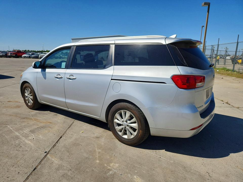 2015 Kia SEDONA VIN KNDMB5C18F6062622 COPART salvage auction — MECHANICAL, Mt - Dis/Dlr/Exp Only Clean Title, sold $675 on 2026-07-20 (photo 2)