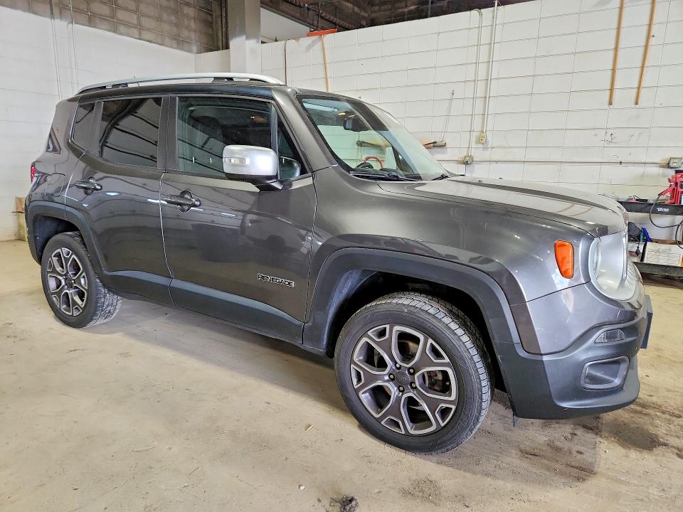 2017 Jeep Renegade VIN ZACCJBDB0HPE54899 COPART salvage auction — FRONT END, Mn - Cert Of Title-Salvage, sold $250 on 2026-07-21 (photo 4)