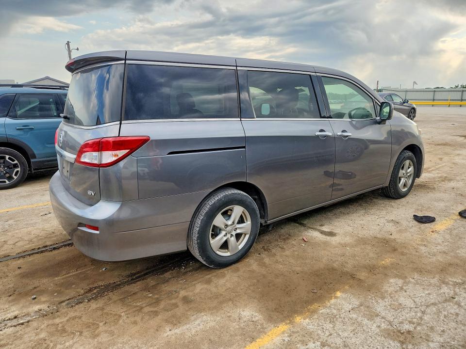 2015 Nissan Quest VIN JN8AE2KP8F9122223 COPART salvage auction — FRONT END, Ny - Mv-907A Salvage Certificate, sold $800 on 2026-07-15 (photo 3)