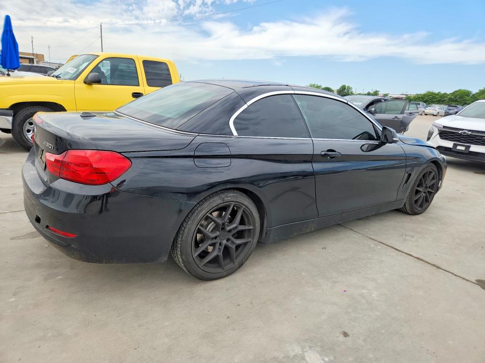 2017 BMW VIN WBA4U7C50H5H19396 COPART salvage auction — FRONT END, Tx - Salvage Vehicle Title, sold $4,000 on 2026-07-09 (photo 3)