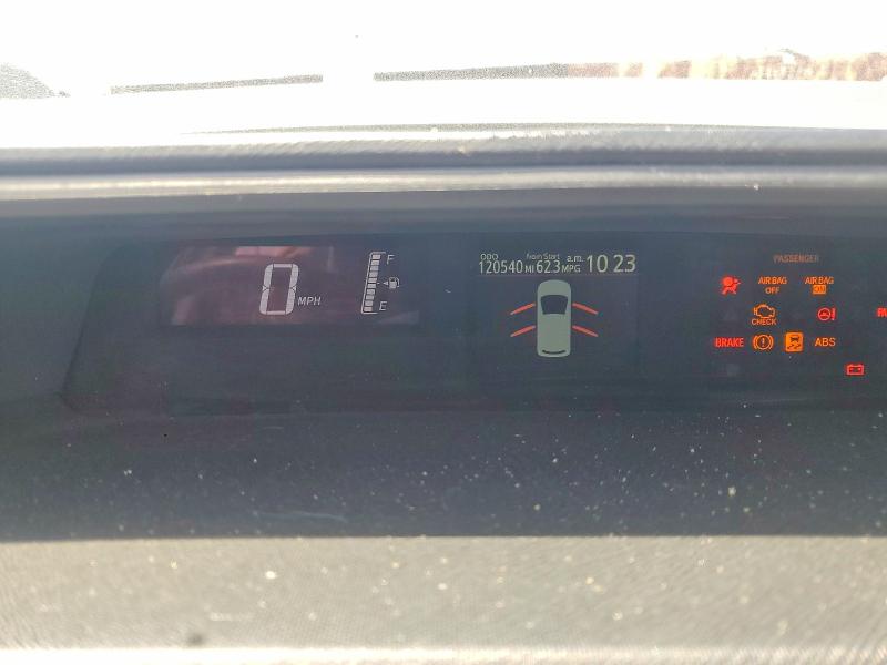 2017 Toyota Prius VIN JTDKDTB38H1591822 COPART salvage auction — FRONT END, Ca - Salvage Certificate, sold $1,250 on 2026-07-06 (photo 9)