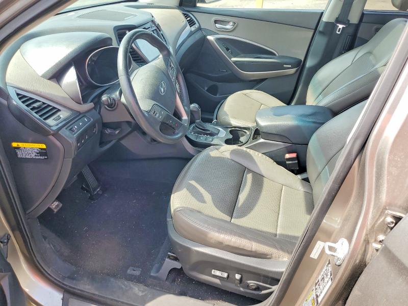 2015 Hyundai Santa fe VIN 5XYZUDLB8FG285193 COPART salvage auction — FRONT END, FL - CERTIFICATE OF TITLE, sold $1,850 on 2026-07-14 (photo 7)