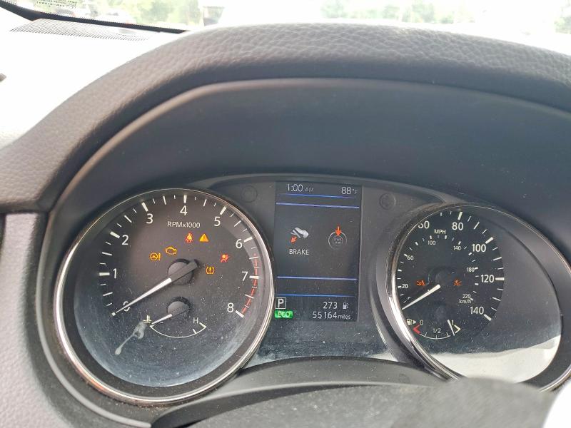 2019 Nissan Rogue VIN KNMAT2MT2KP514258 COPART salvage auction — REAR END, Sc - Cert Of Title-Salvage, sold $1,850 on 2026-07-31 (photo 9)
