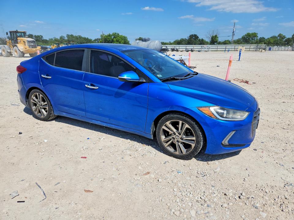 2017 Hyundai Elantra VIN 5NPD84LFXHH069567 COPART salvage auction — MINOR DENT/SCRATCHES, Tx - Certificate Of Title, sold $2,100 on 2026-07-02 (photo 4)