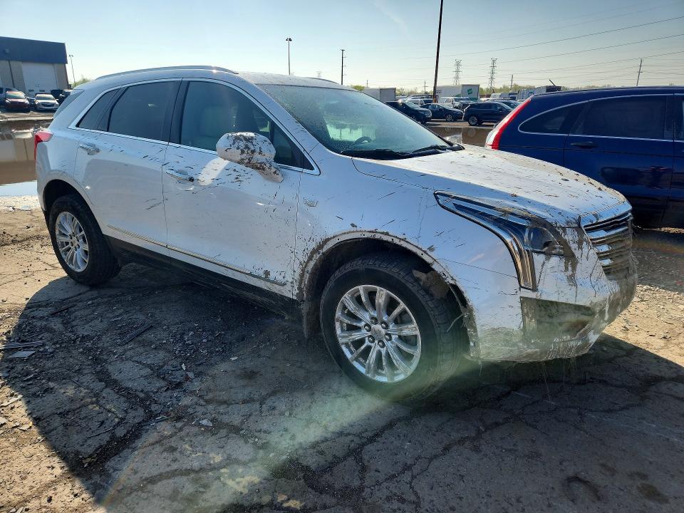 2018 Cadillac VIN 1GYKNARS0JZ240533 COPART salvage auction — FRONT END, Mi - Cert Of Title-Salvage Vehicle, sold $2,800 on 2026-07-10 (photo 4)