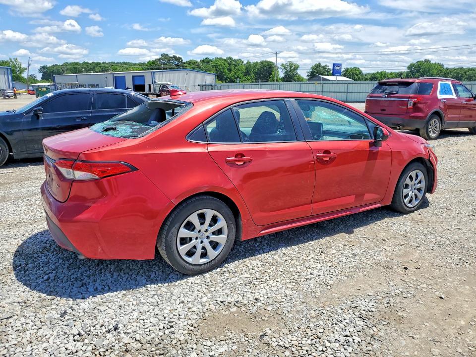 2021 Toyota Corolla VIN 5YFEPMAE1MP164243 COPART salvage auction — HAIL, Ar - Cert Of Title-Salvage, sold $5,200 on 2026-07-08 (photo 3)