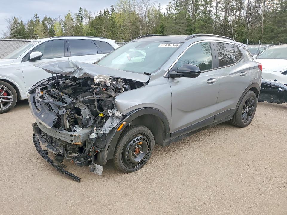 2024 Buick Encore VIN KL4AMESL5RB205984 COPART salvage auction — FRONT END, On - Permit Salvage, sold $300 on 2026-07-21 (photo 1)