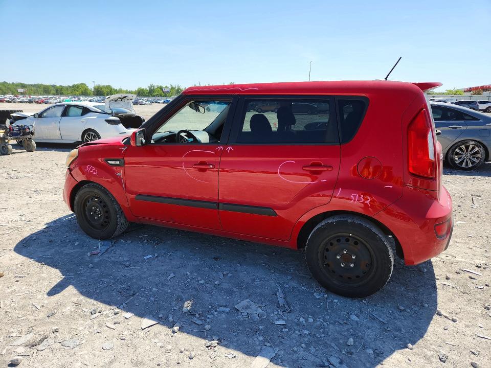 2013 Kia Soul VIN KNDJT2A59D7575275 COPART salvage auction — FRONT END, IL - SALVAGE CERTIFICATE, sold $725 on 2026-07-06 (photo 2)
