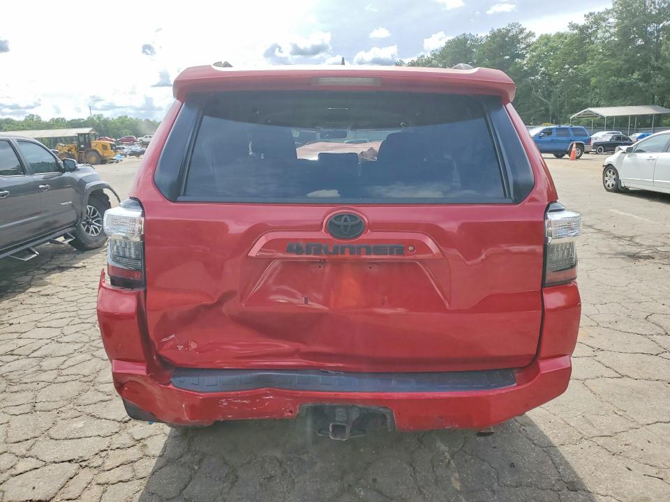 2016 Toyota 4runner VIN JTEZU5JR9G5116456 COPART salvage auction — FRONT END, GA - CERT OF TITLE-SALVAGE, sold $4,750 on 2026-07-31 (photo 6)