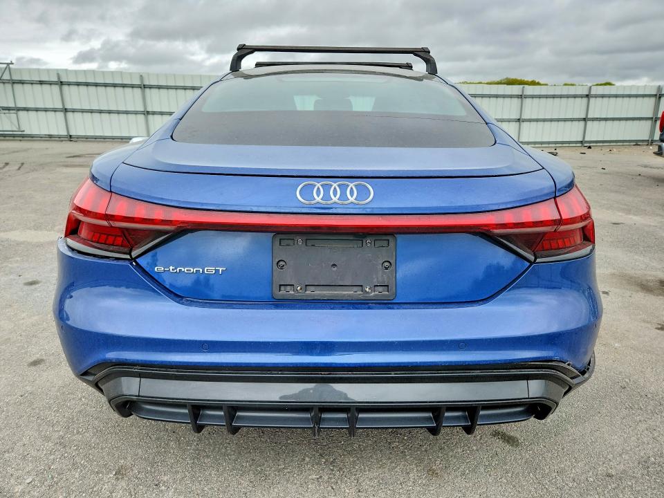 2024 Audi E-tron gt VIN WAUFJBFW9R7002555 COPART salvage auction — REAR END, MA - CERT OF TITLE-SALVAGE, sold $18,400 on 2026-07-29 (photo 6)