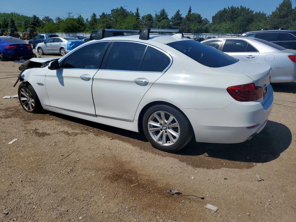 2015 BMW 5er VIN WBA5A7C59FD622971 COPART salvage auction — FRONT END, Il - Salvage Certificate, sold $1,600 on 2026-07-14 (photo 2)