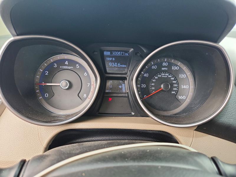 2013 Hyundai Elantra VIN KMHD35LE5DU060086 COPART salvage auction — FRONT END, Il - Salvage Certificate, sold $1,000 on 2026-07-15 (photo 9)