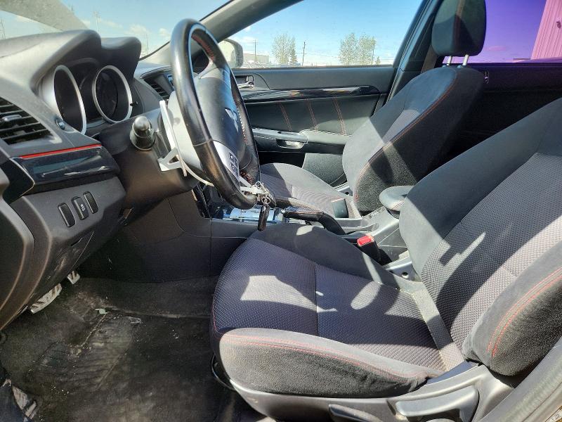 2017 Mitsubishi Lancer VIN JA32V2FW9HU607647 COPART salvage auction — FRONT END, Ab - Bos - Salvage, sold $325 on 2026-07-21 (photo 7)