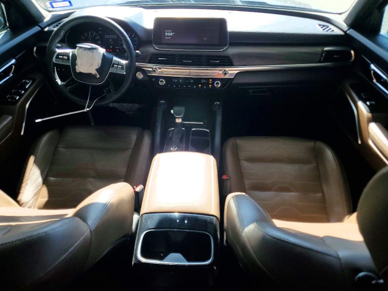 2022 Kia Telluride VIN 5XYP5DHC9NG315600 COPART salvage auction — FRONT END, Tx - Salvage Vehicle Title, sold $8,000 on 2026-07-17 (photo 8)
