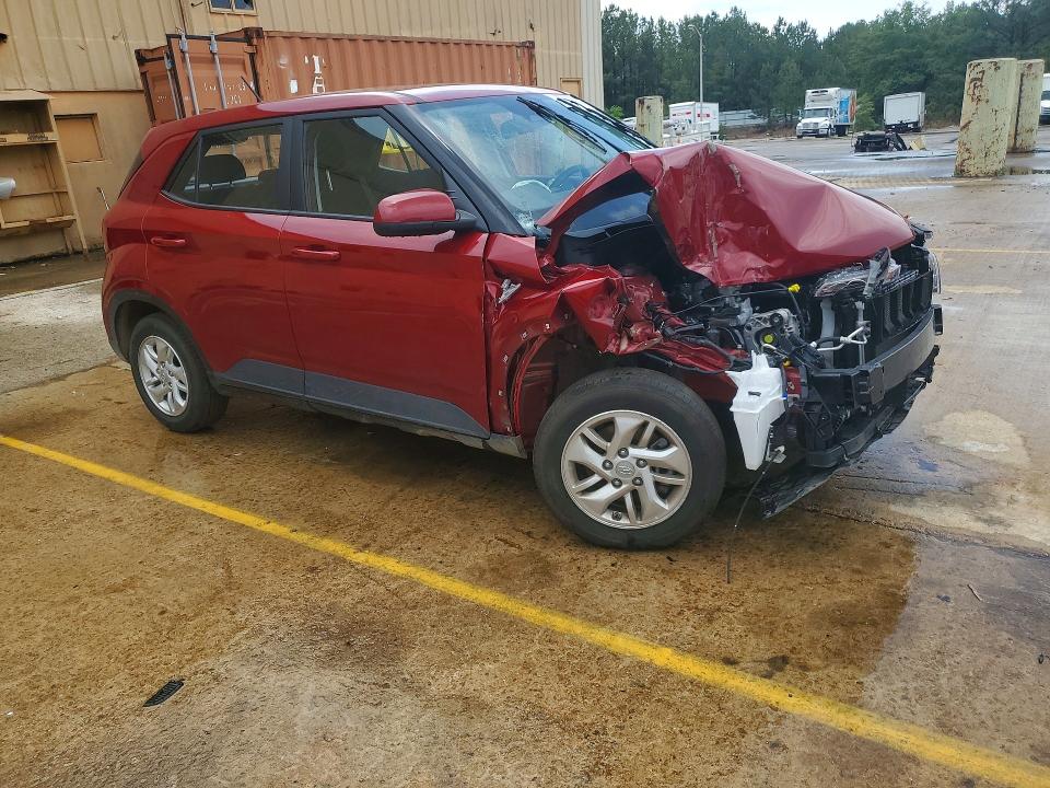 2025 Hyundai Venue VIN KMHRB8A34SU411935 COPART salvage auction — FRONT END, Sc - Cert Of Title-Salvage, sold $1,600 on 2026-07-31 (photo 4)