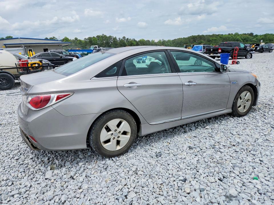 2011 Hyundai Sonata VIN KMHEC4A43BA004445 COPART salvage auction — FRONT END, Ga - Cert Of Title-Salvage, sold $1,250 on 2026-07-09 (photo 3)