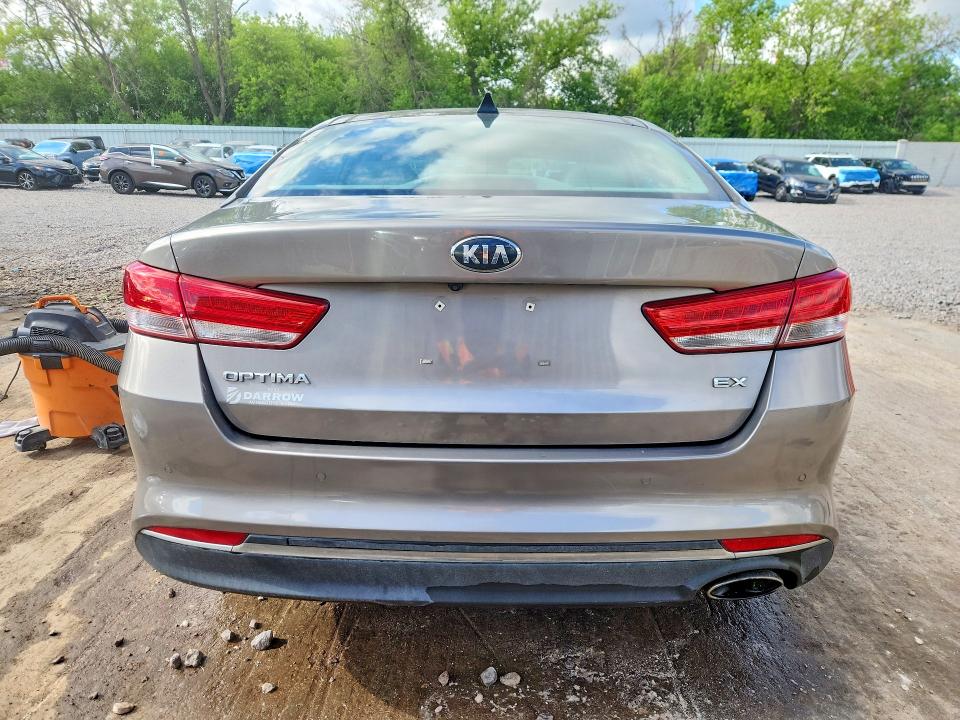 2016 Kia VIN 5XXGU4L34GG007381 COPART salvage auction — FRONT END, Wi - Certificate Of Title, sold $1,200 on 2026-07-06 (photo 6)