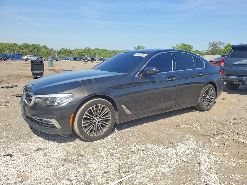 2018 BMW 5er VIN WBAJA7C59JWA71181 COPART salvage auction — MINOR DENT/SCRATCHES, Md - Cert Of Salvage > 75% Damage, sold $3,700 on 2026-07-23 (photo 1)
