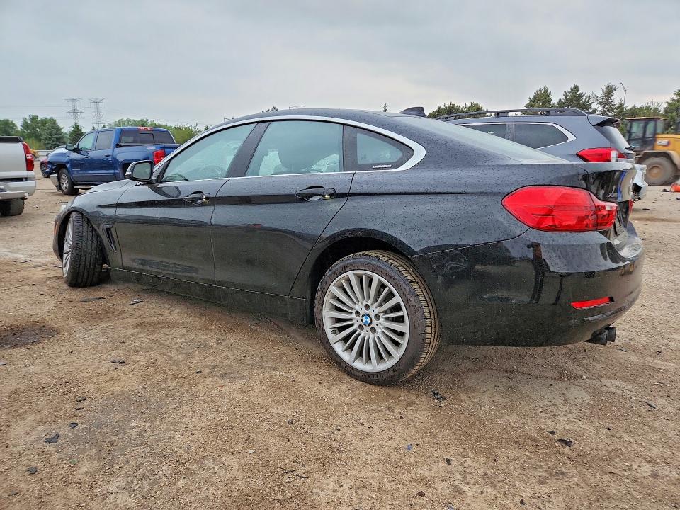 2016 BMW 4er VIN WBA4C9C58GG138470 COPART salvage auction — FRONT END, Il - Salvage Certificate, sold $1,850 on 2026-07-21 (photo 2)