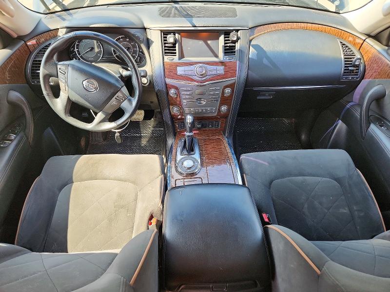 2017 Nissan Armada VIN JN8AY2ND4H9007906 COPART salvage auction — FRONT END, TX - CERTIFICATE OF TITLE, sold $2,200 on 2026-07-16 (photo 8)
