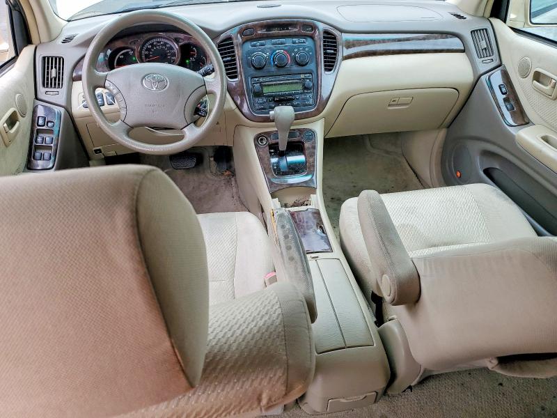 2006 Toyota Highlander hybrid VIN JTEEW21A760020662 COPART salvage auction — FRONT END, Ca - Salvage Certificate, sold $750 on 2026-07-08 (photo 8)