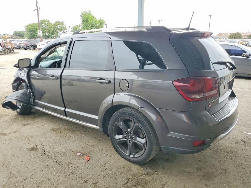 2019 Dodge Journey VIN 3C4PDDGG2KT759252 COPART salvage auction — FRONT END, Ca - Salvage Certificate, sold $950 on 2026-07-02 (photo 2)
