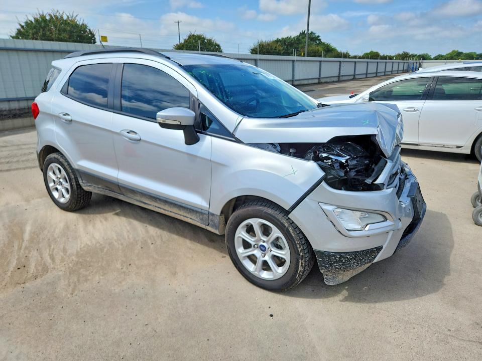 2021 Ford Ecosport VIN MAJ3S2GE5MC455893 COPART salvage auction — FRONT END, Tx - Salvage Vehicle Title, sold $1,850 on 2026-07-20 (photo 4)