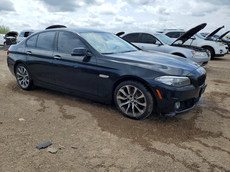 2016 BMW 5er VIN WBA5A7C55GG145827 COPART salvage auction — SIDE, Il - Salvage Certificate, sold $4,100 on 2026-07-09 (photo 4)